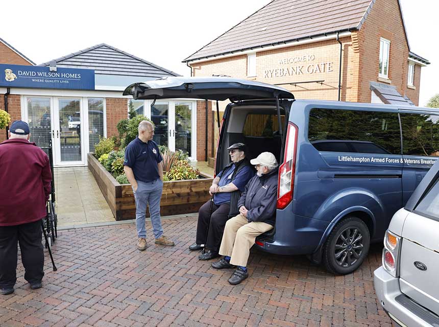 Littlehampton Veterans launch Community Minibus Image 4